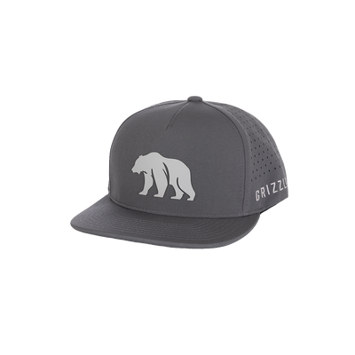 Grizzly Icon - Flat Bill Hat